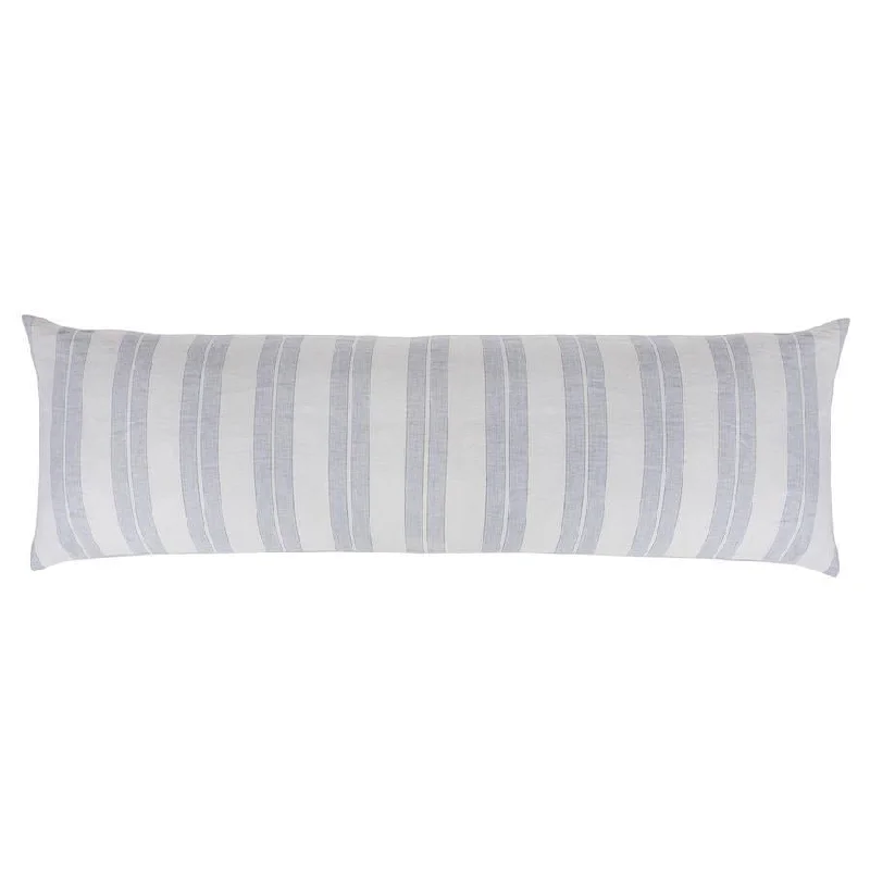 Carter Ivory & Denim Body Pillow by Pom Pom at Home