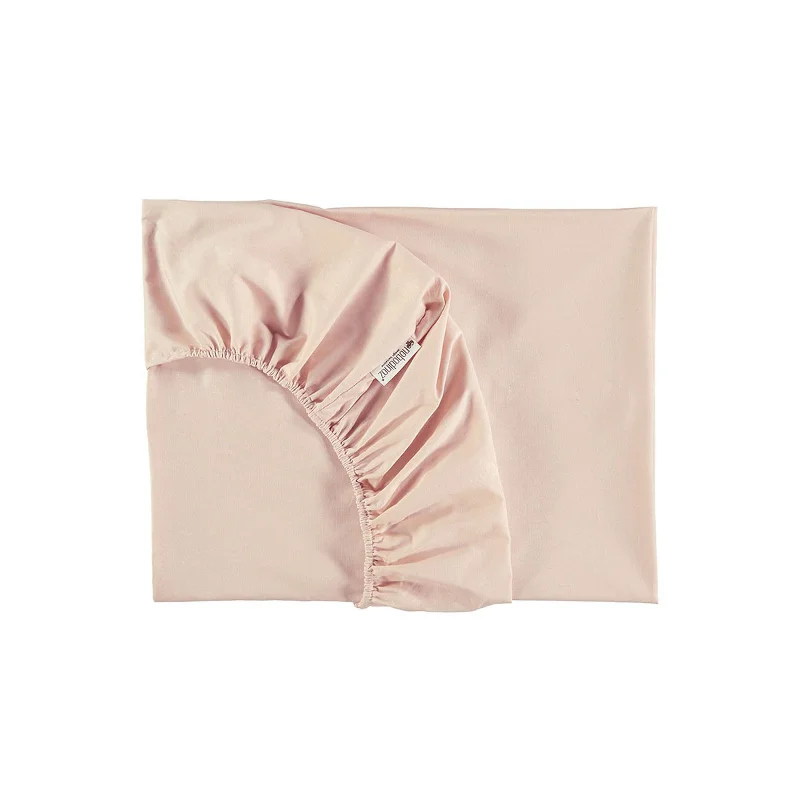 nobodinoz Fitted Sheet Alhambra Bloom Pink