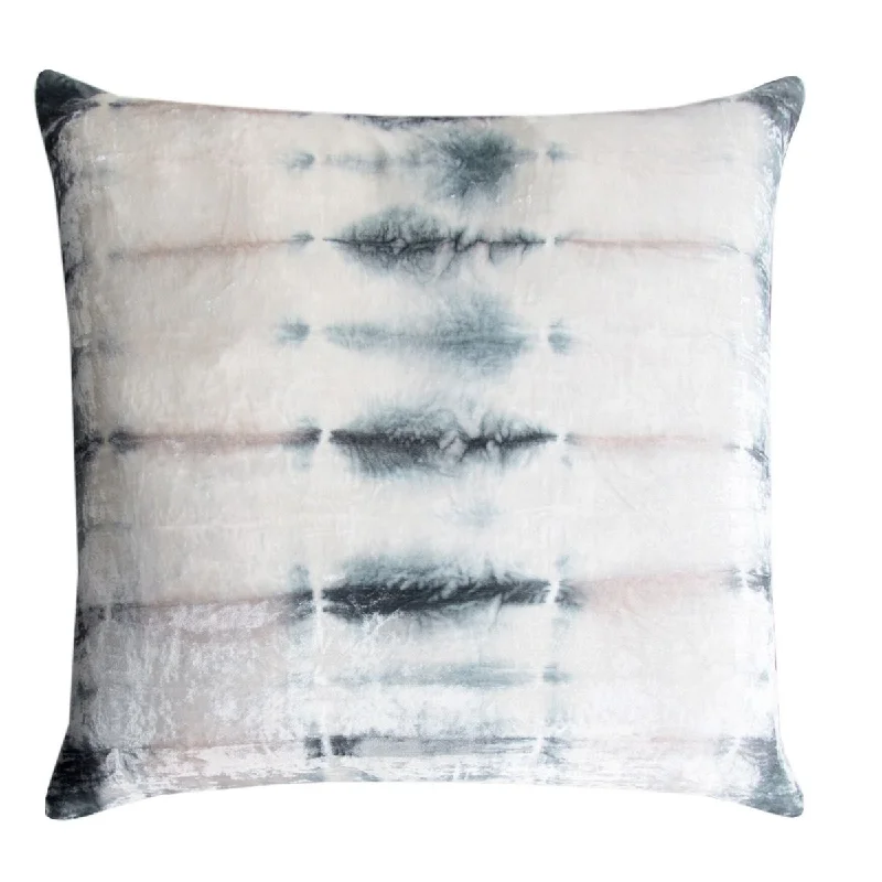 Opal Rorschach Velvet Pillow by Kevin O'Brien Studio