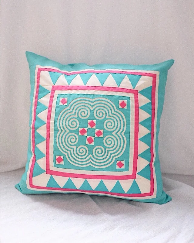 Hill Tribe Quilted Cushion Cover