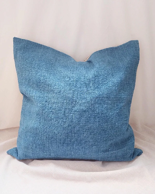 Bea Indigo Handwoven Pillow Cover