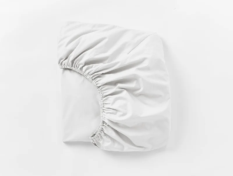 300 Thread Count Organic Percale Fitted Sheets