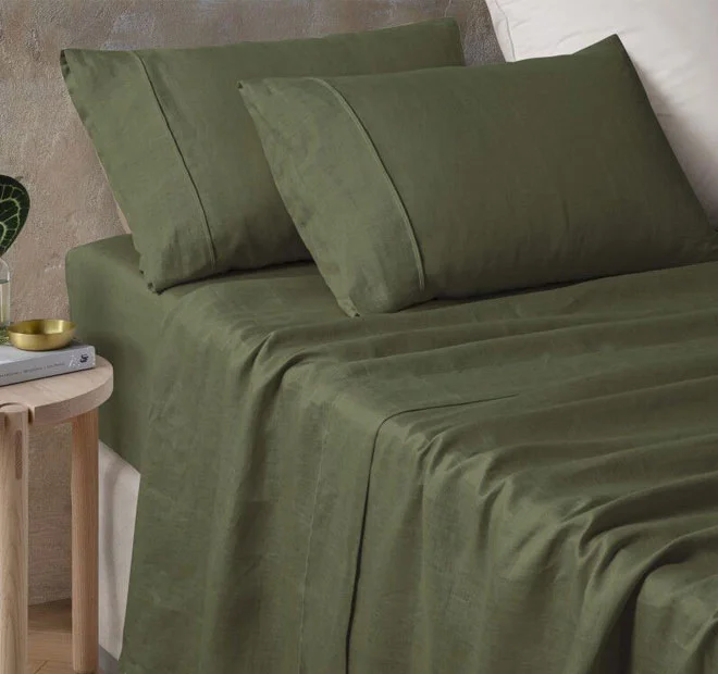 Hemp Sheet Set Range Fern