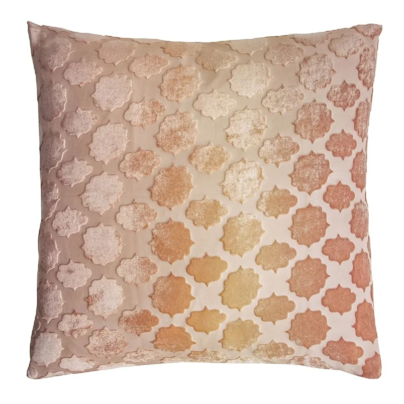 Sunstone Mod Fretwork Pillow by Kevin O'Brien Studio