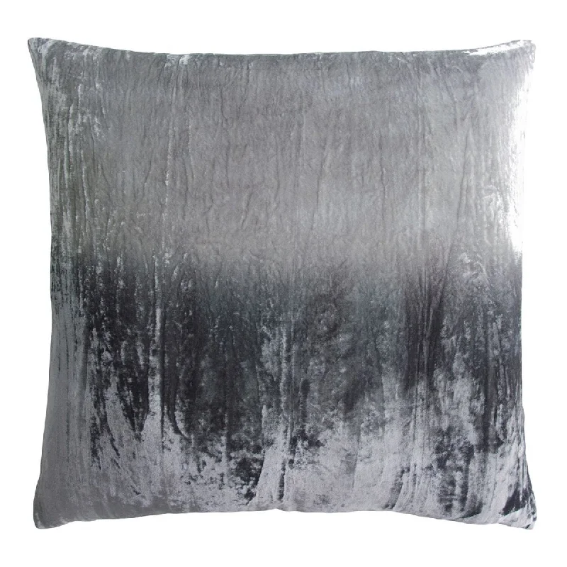 Metal Dip Dyed Velvet Pillow by Kevin O’Brien Studio