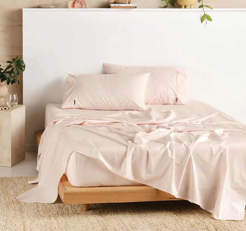 Vienna 300THC Cotton Sheet Set Range Pink