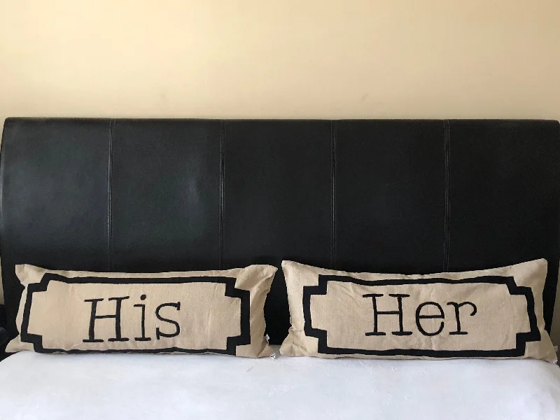 Wedding Gift, Couples pillows, Anniversary Pillow Cover