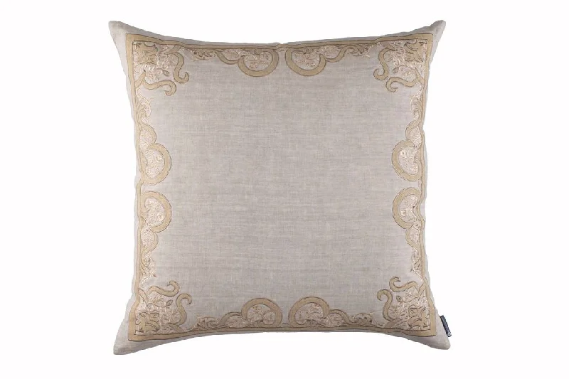 Nina Sand Euro Pillow by Lili Alessandra