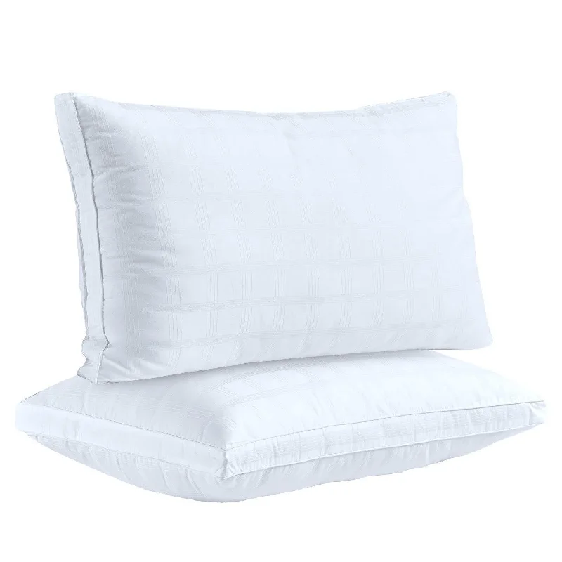 Sleep Gusseted Medium 2 Pack Pillows