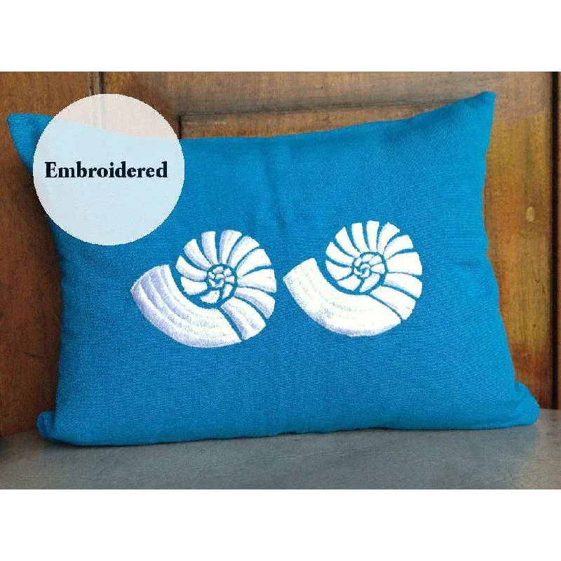 Beach Sea Shell Throw Pillows