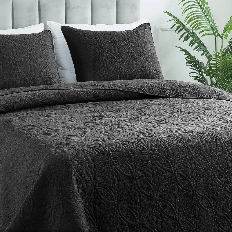 Reversible Coverlet Bedding Set for All Season 3 Piece