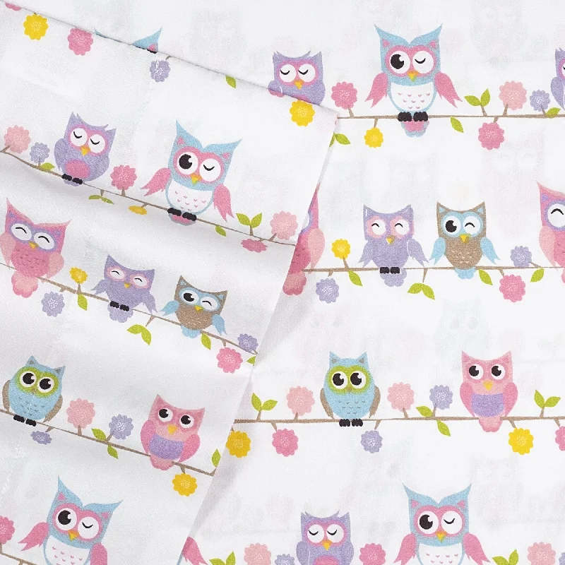 Owls Kids Sheet Set