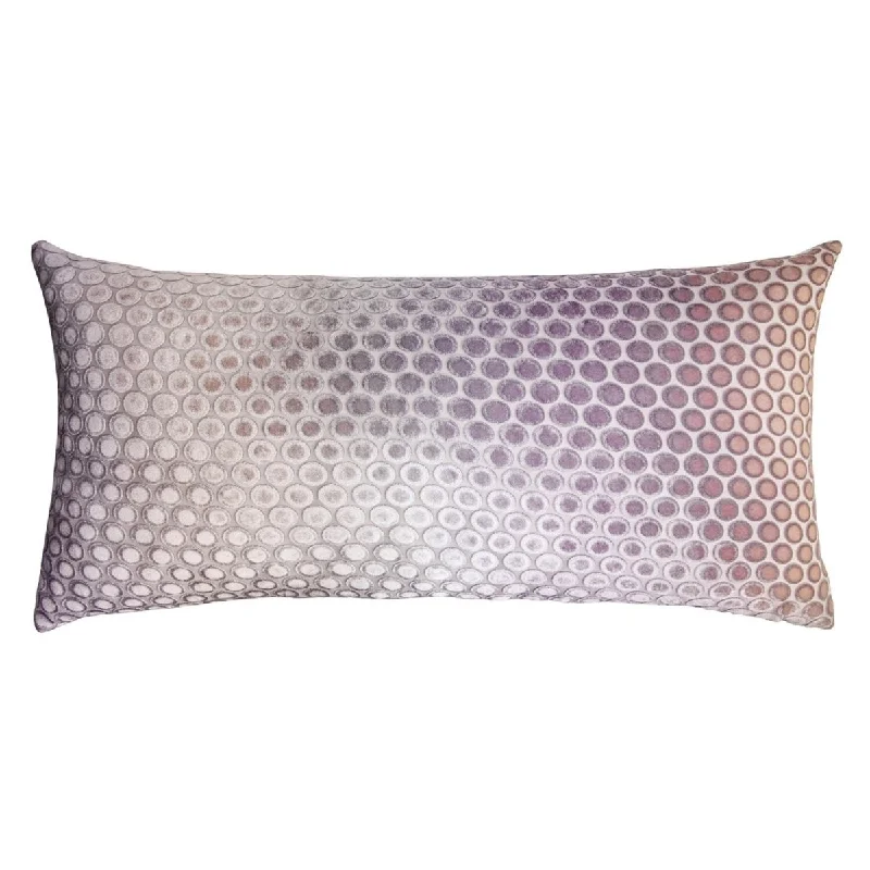 Opal Dots Velvet Pillow by Kevin O'Brien Studio