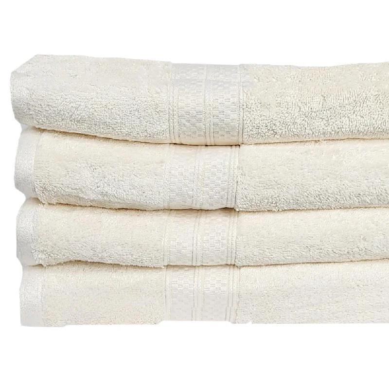 Bamboo & Cotton Bath Towel Bundle (4)