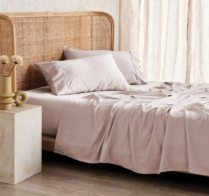 Nara 400THC Bamboo Cotton Mega Sheet Set Range Wisteria