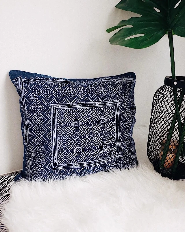 Vintage Hmong Hill Tribe Cushion Cover No.4