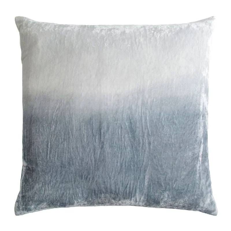 Seaglass Dip Dyed Velvet Pillow by Kevin O’Brien Studio