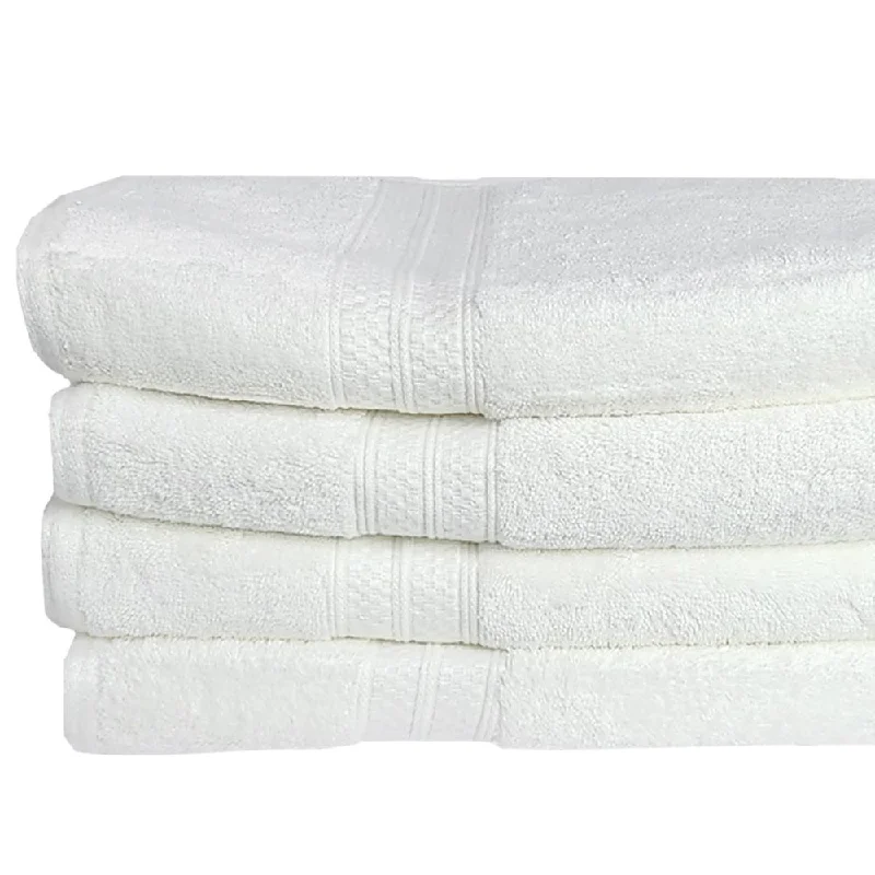 Bamboo & Cotton Bath Towel Bundle (4)