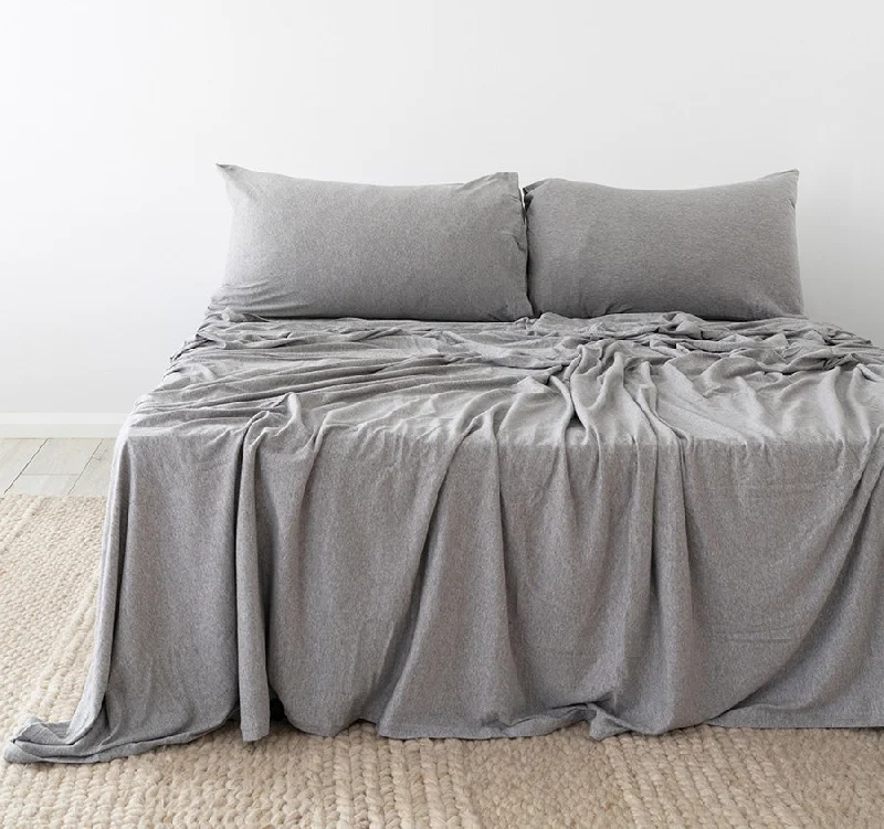 Bed T Organica Sheet Set Range Grey