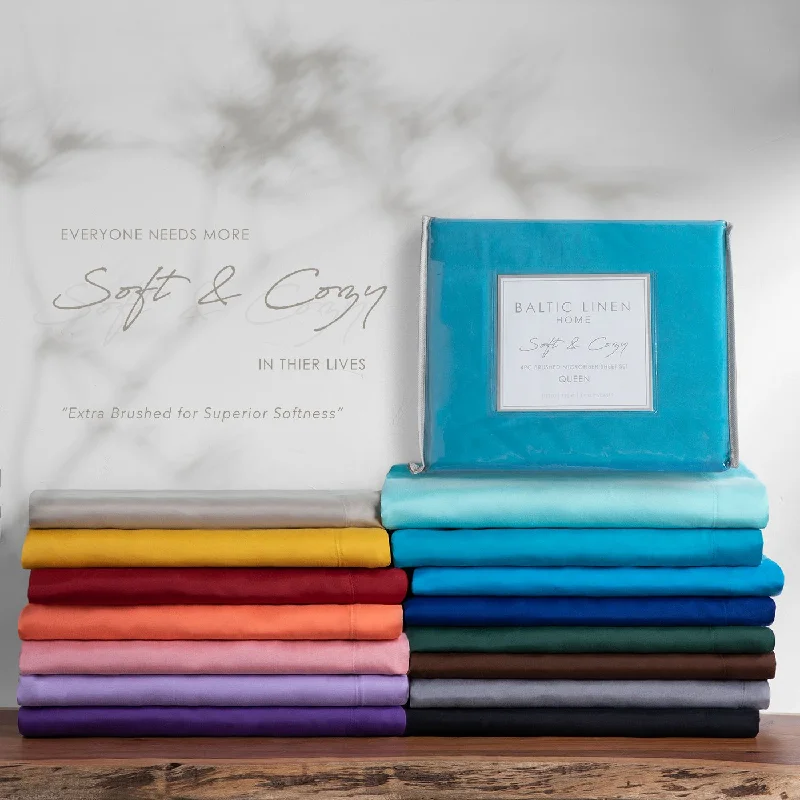 Soft & Cozy Microfiber Sheet Set