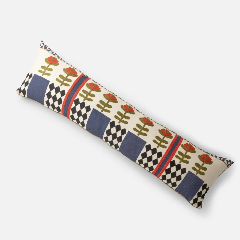 Body pillows for pregnancy support​ Schoolhouse x Rachel Murray Flower-Bed Bolster Pillow