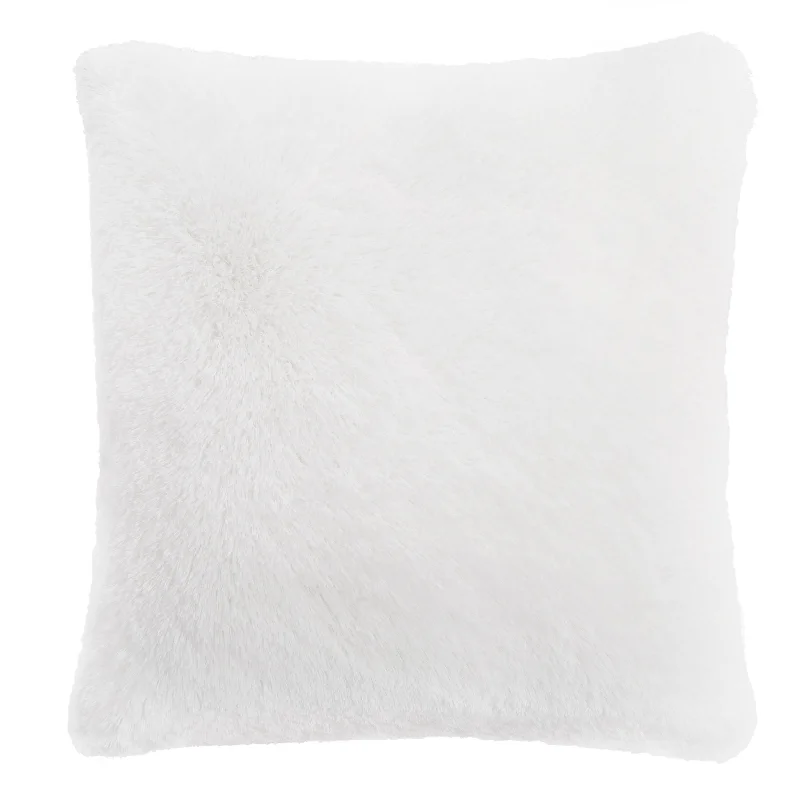 Memory foam gel - infused adjustable bed pillows for enhanced comfort Shaggy Faux Fur Pillow