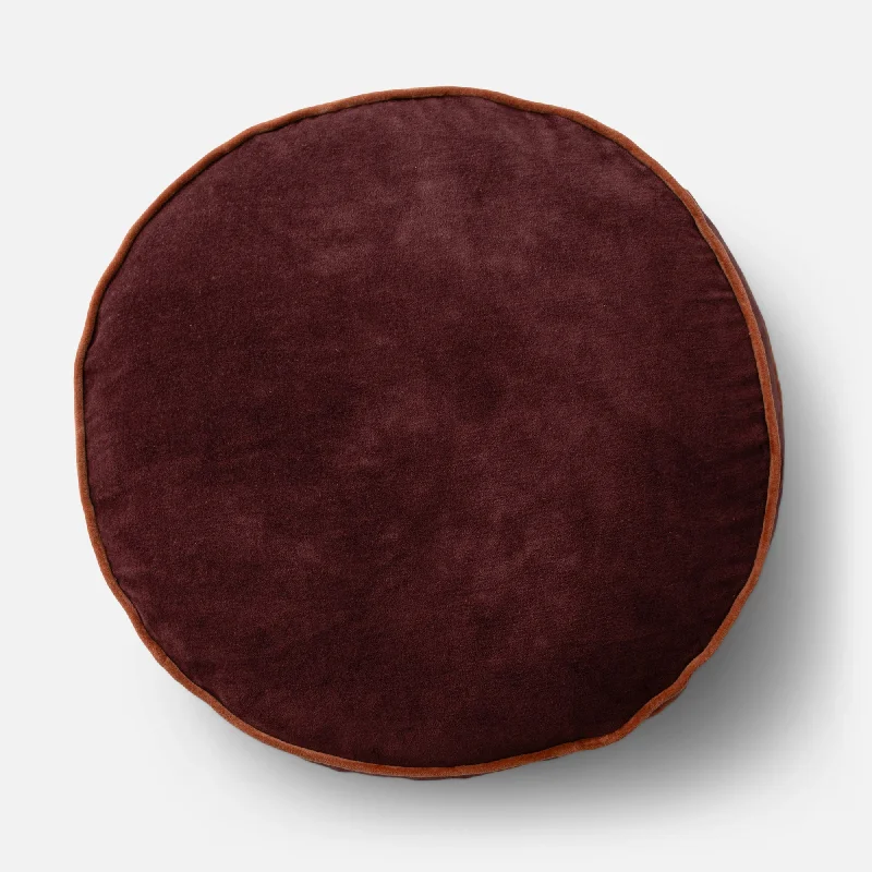 Memory foam pillows for neck support​ Velvet Piped Pillow
