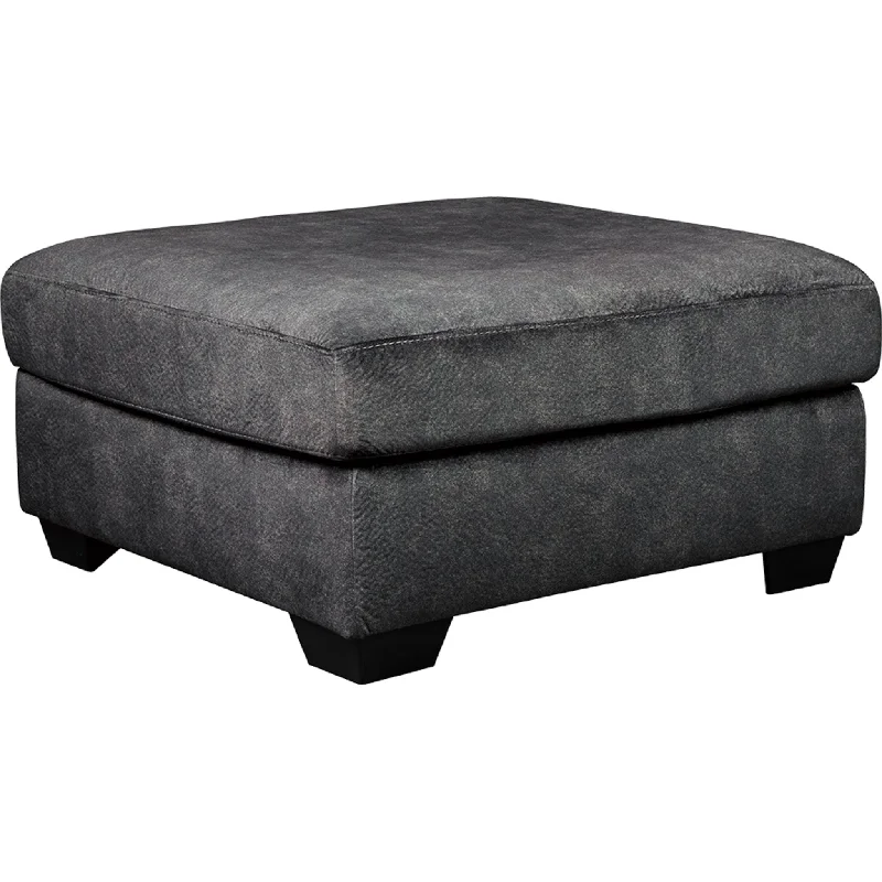 Accrington Oversized Accent Ottoman - Granite