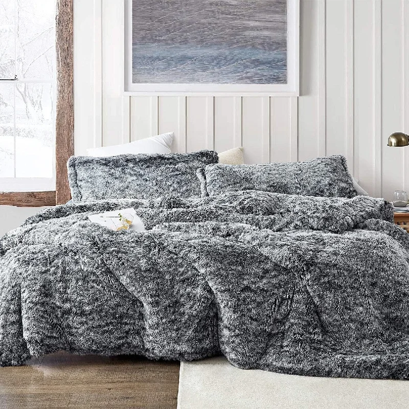 Are You Kidding - Coma Inducer® Oversized Comforter Set - Peppered Black