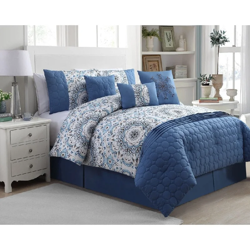 Avondale Manor Anita 7-piece Printed Comforter Set