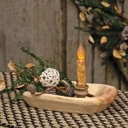 Birch Cone Pod & Glitter Rattan Ball Pick