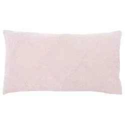 Blush Velvet Lumbar Pillow