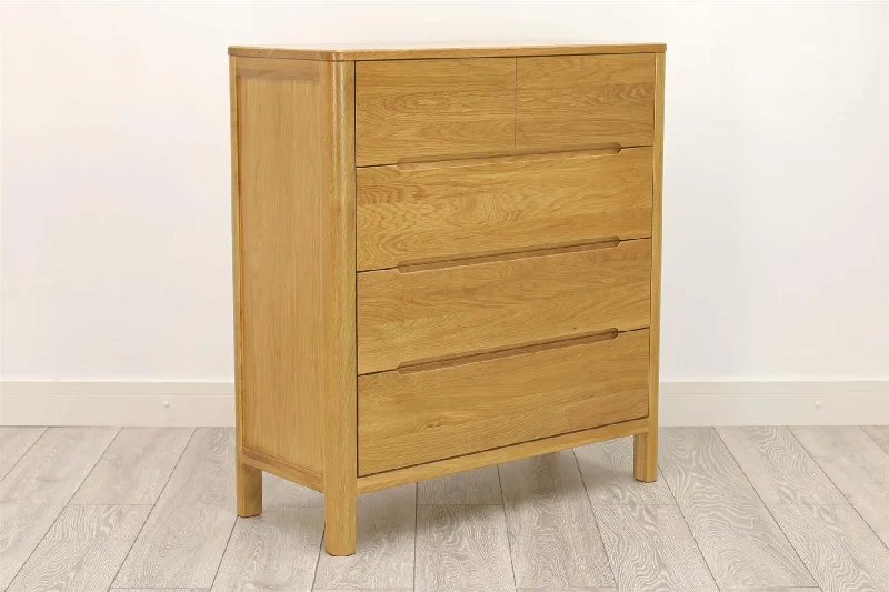 Canterbury Natural Oak 4 Drawer Chest of Drawers - B GRADE