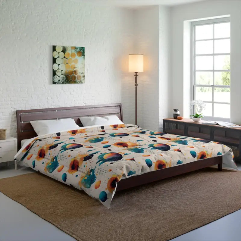 Explore Dreamy Nights with our Vibrant Planets Comforter