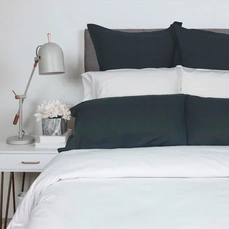 Velvet Flannel Duvet and Shams - King