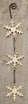 Dangling Snowflake Ornament