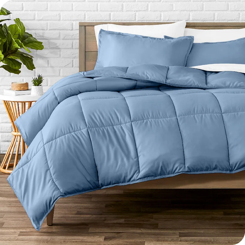 Full - size comforters suitable for full - sized beds in guest rooms or small bedroomsDown Alternative Comforter Set - Queen