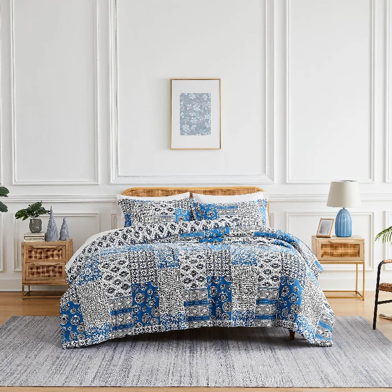 Global Patchwork Comforter Set