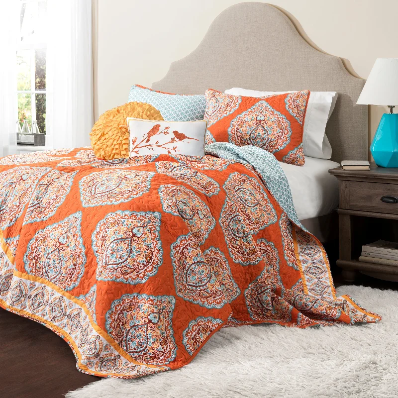 Harley Quilt Tangerine 5pc Set