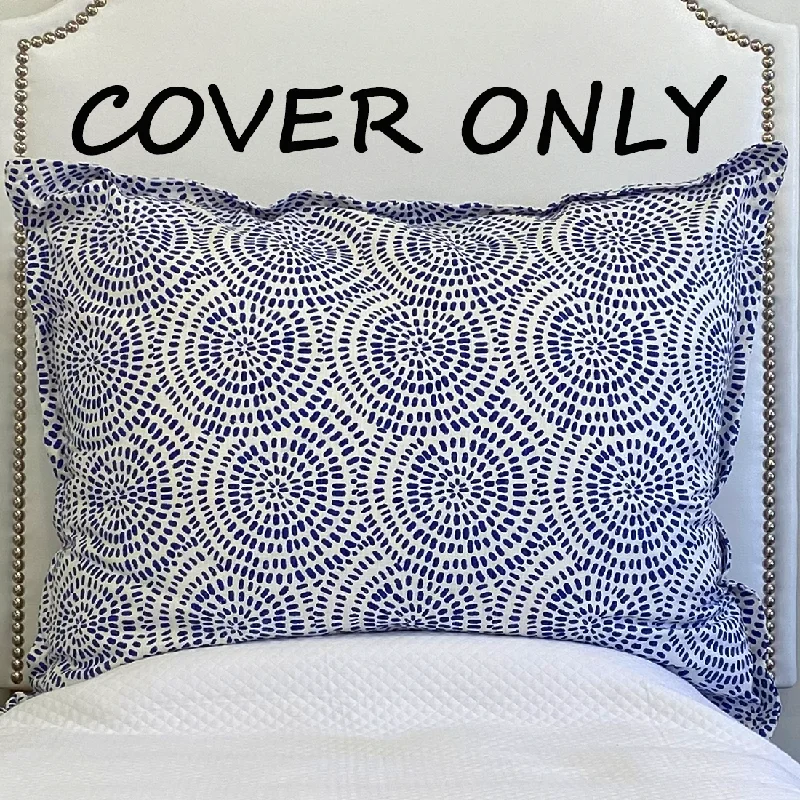 Huge Dutch Euro Cover- Spiral Cobalt (Insert Not Included) In Stock