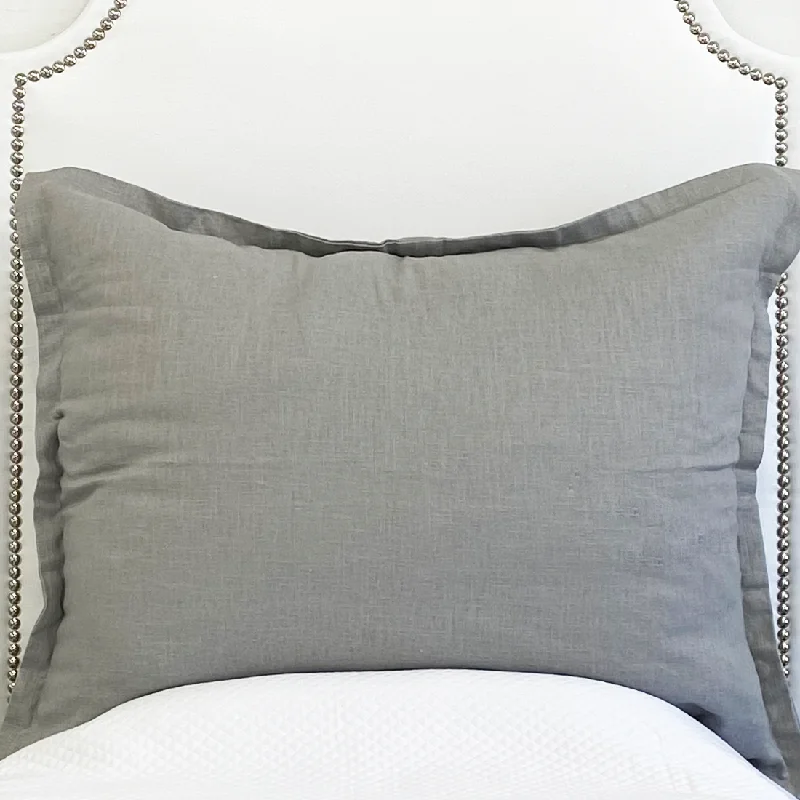 Huge Dutch Euro Pillow - Light Gray - In Stock