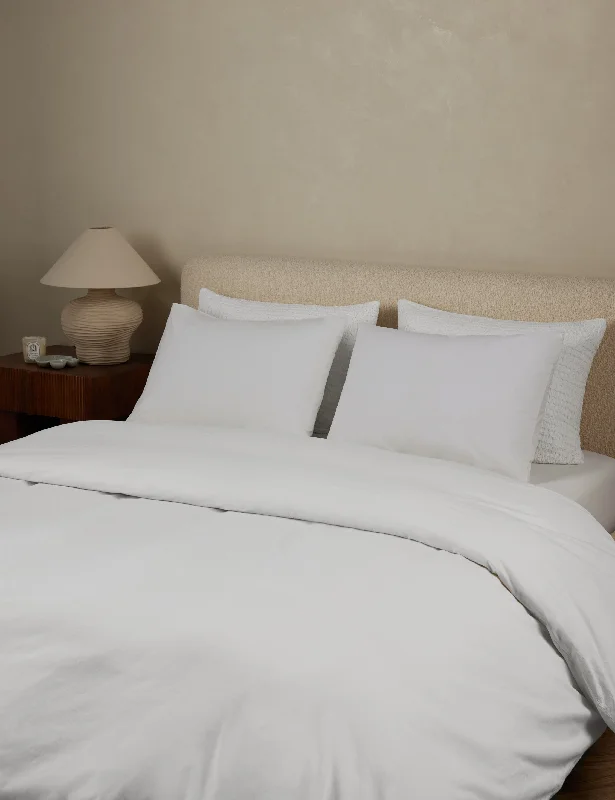 Juna Washed Percale Duvet Cover