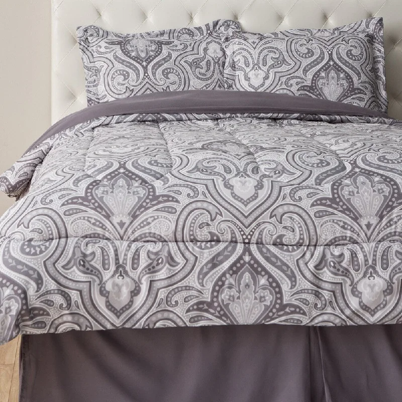 Landau Paisley 4 Piece Comforter Set