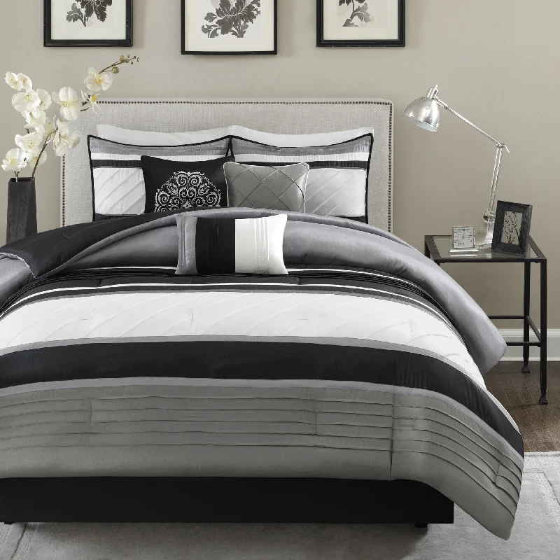 Madison Park Blaire 7 Piece Comforter Set