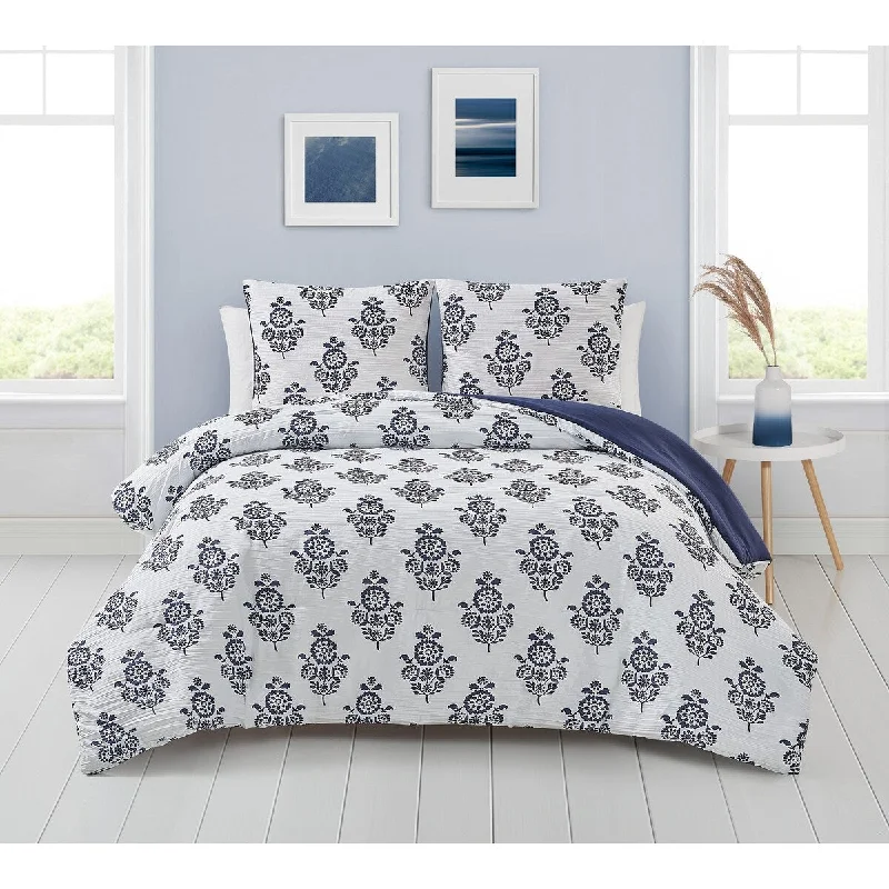 Minerva 3 Piece Reversible Comforter Set