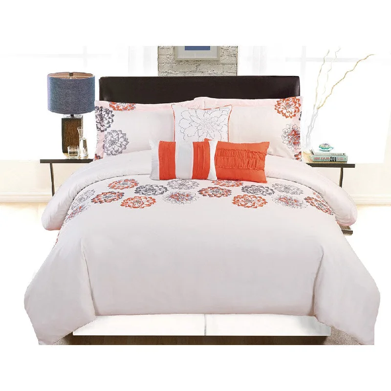 Nadjia by Artistic Linen 6-Piece Vibrant Printed Comforter Set