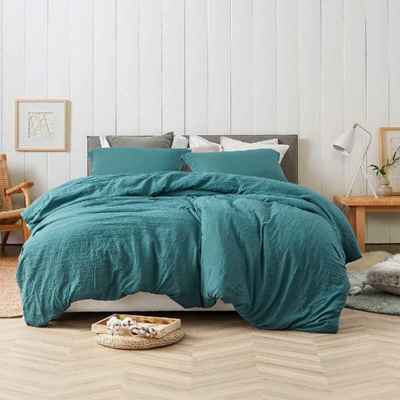 Natural Loft Oversized Comforter Set - Ocean Depths Teal