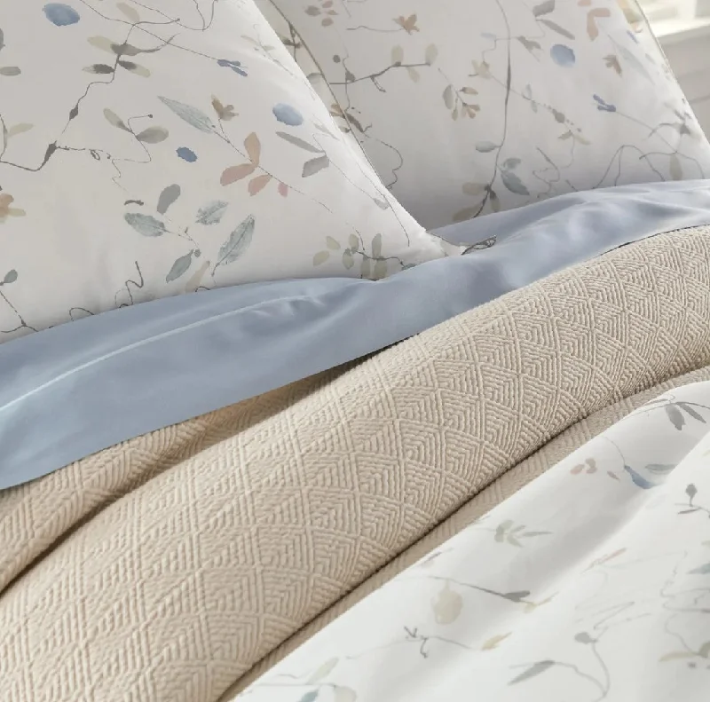 Peacock Alley Avery Percale Duvet Cover