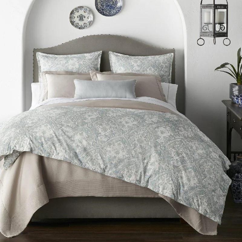 Peacock Alley Seville Percale Duvet Cover