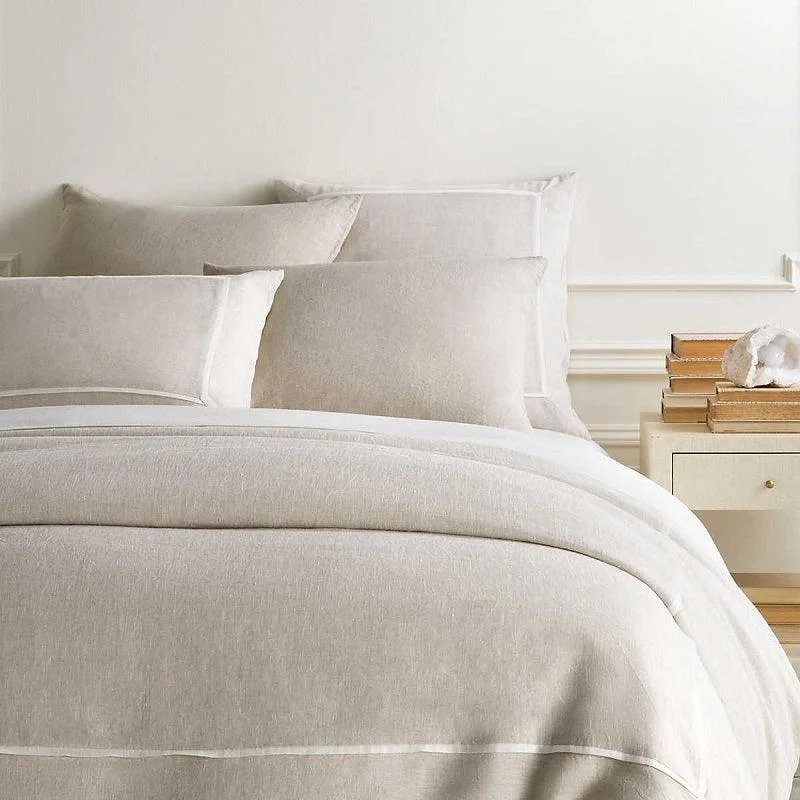 Pine Cone Hill Keaton Linen Natural Duvet Cover